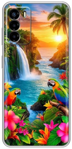 Чехол BAIKO для ZTE Blade V40 Vita рисунок