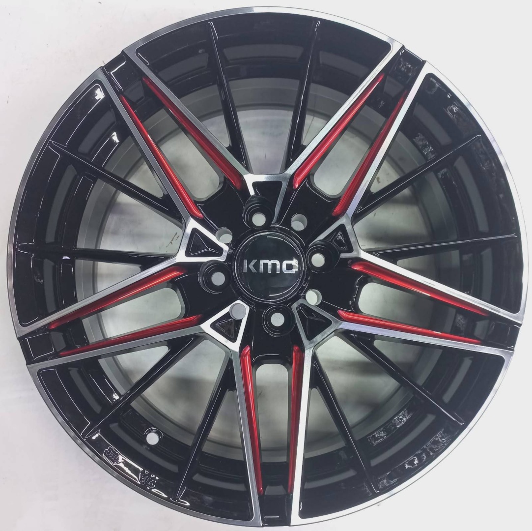 RNO RNO 2842 7x16/4x98 D58.6 ET33 4 диска черный, серебристый, красный