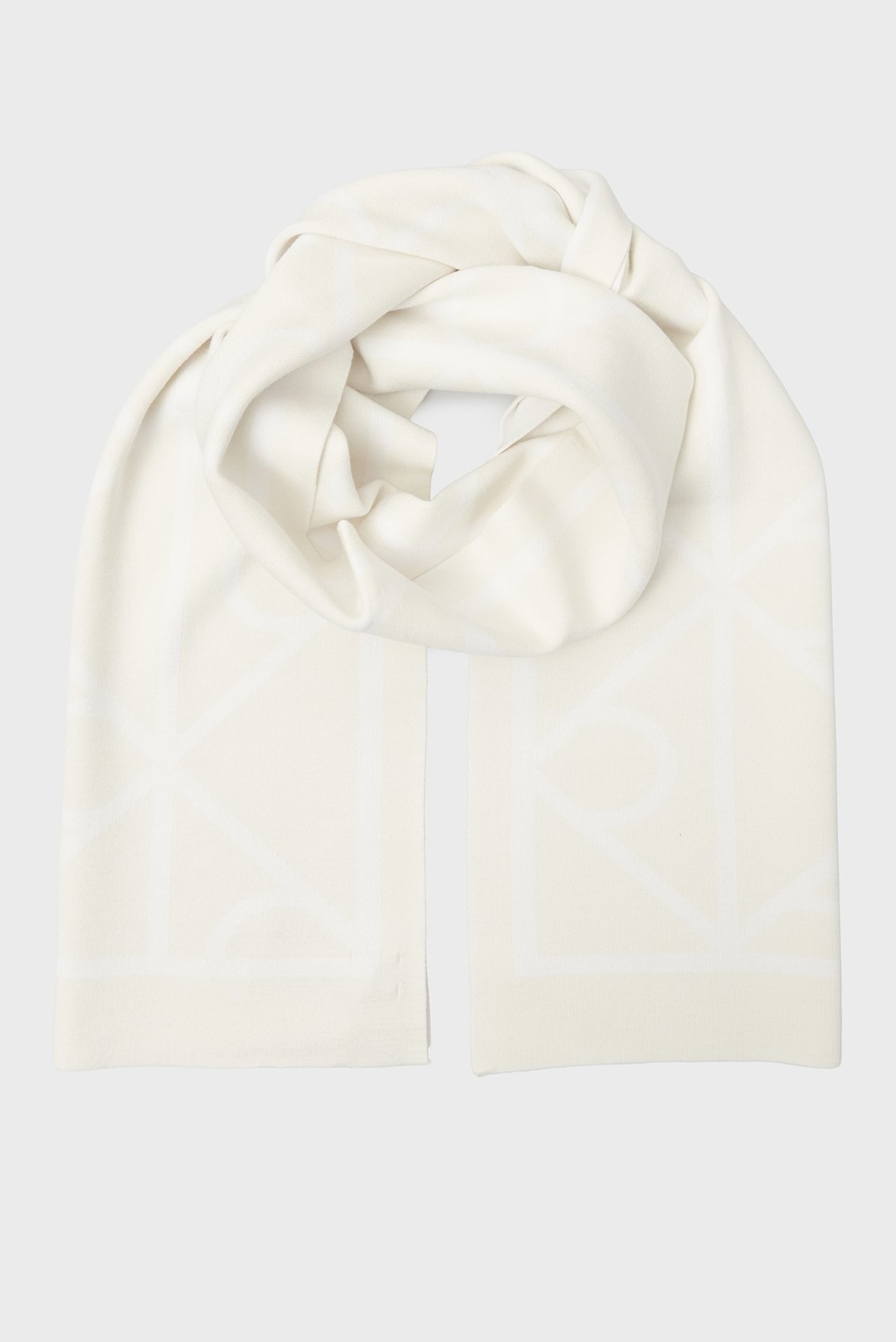 Шарф Calvin Klein вискоза, полиэстер 205 x 41 см