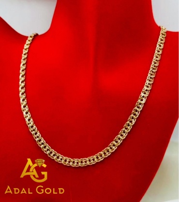 ADAL GOLD ADG_золото цепь103 длина 55 см, вес 11.1 г золото, плетение бисмарк