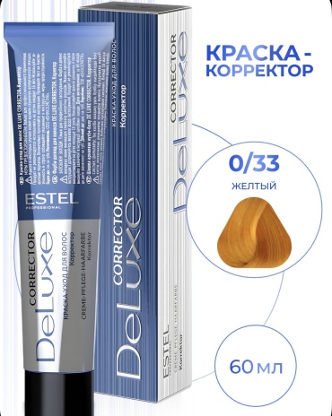 ESTEL PROFESSIONAL Deluxe correct 0/33 крем-краска 60 мл