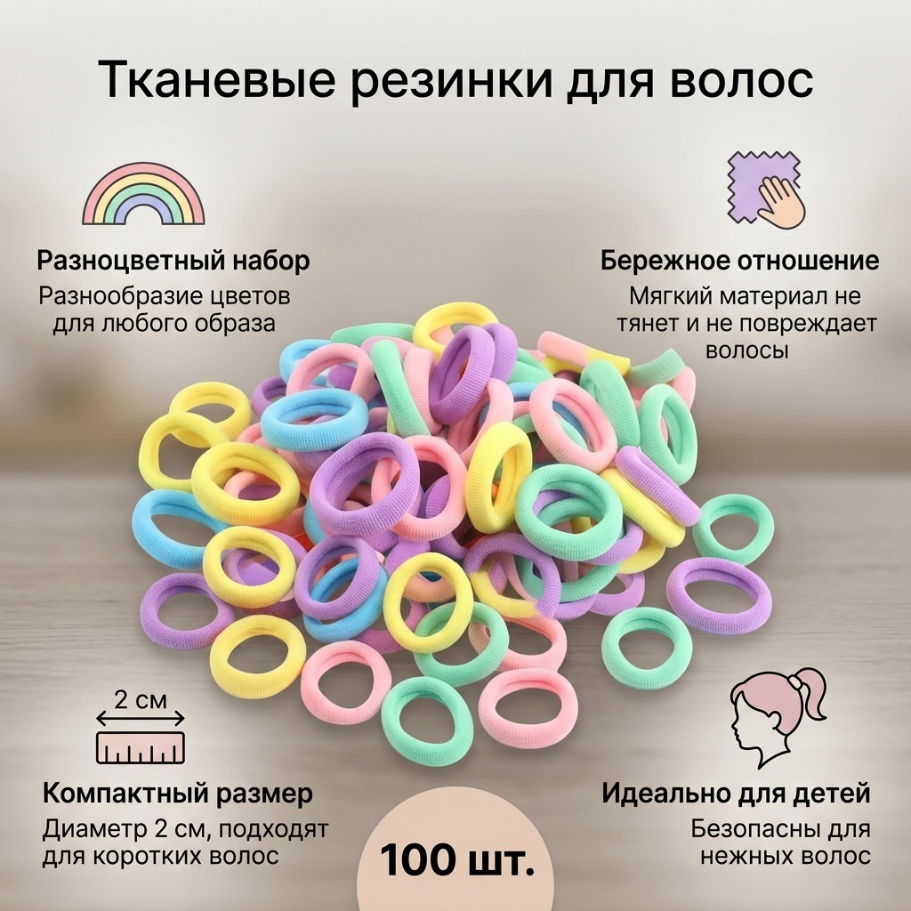 Резинка 100 шт