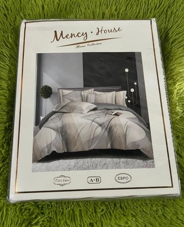 Комплект Mency House 2-спальный хлопок, сатин, : 50x70 см, 70x70 см