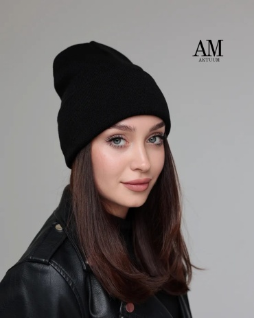 Шапка AKTUUM размер универсальный, черный