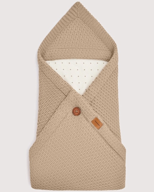 Конверт-одеяло Loomknits коричневый