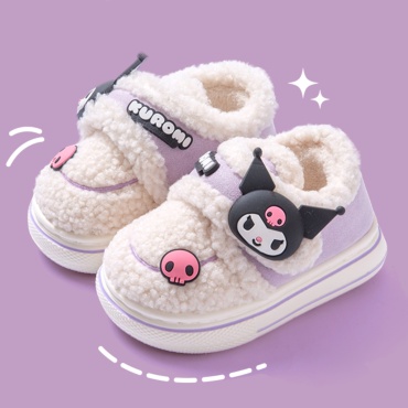 Мокасины Hello Kitty белый, сиреневый