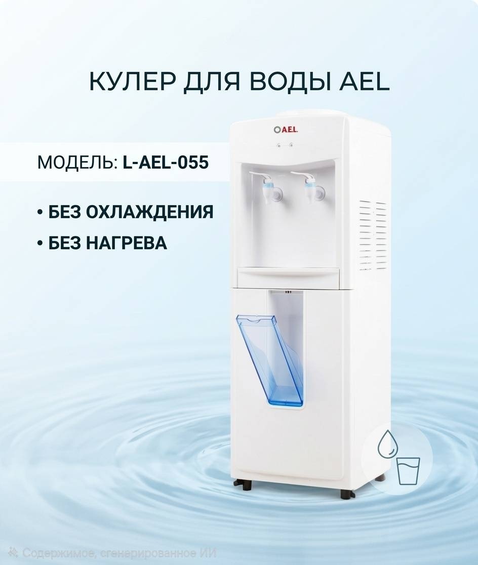 Кулер для воды A.E.L. L-AEL-055 белый