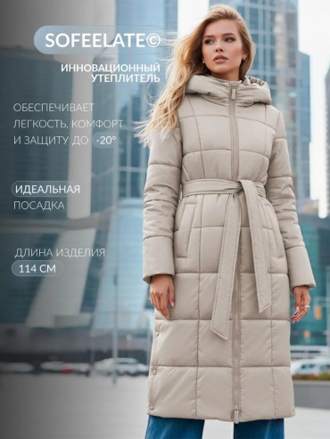 Пальто VIALOVE бежевый