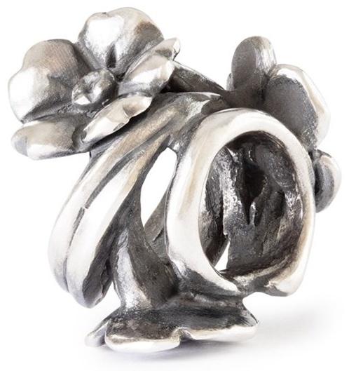 Шарм Trollbeads TAGBE-10296 вес 0.9 г серебро, без вставок