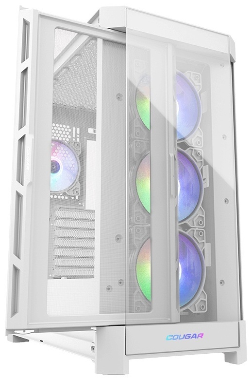 Корпус COUGAR Duoface Pro RGB CGR-5AD1W-RGB белый