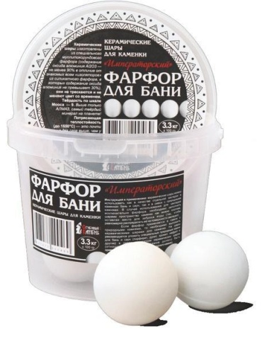 Керамика Фарфор для бани Императорский 3.3 кг