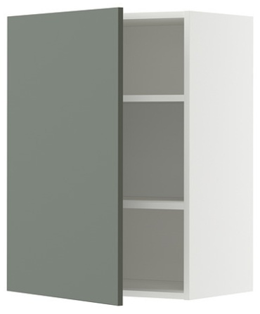 Кухонный шкаф навесной IKEA METOD Nickebo 60x80, 60x38x80 см