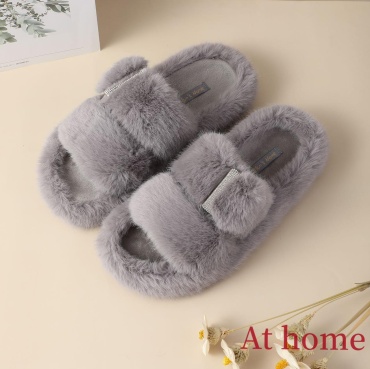 Тапочки AT HOME серый