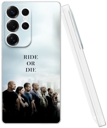 Чехол Mcover для Samsung Galaxy S25 Ultra рисунок