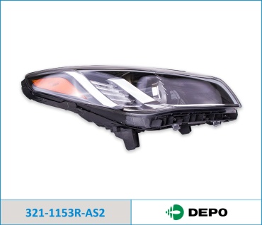DEPO блок фара 3211153RAS2