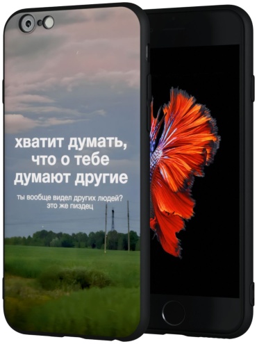 Чехол Mcover для Apple iPhone 6, iPhone 6s рисунок