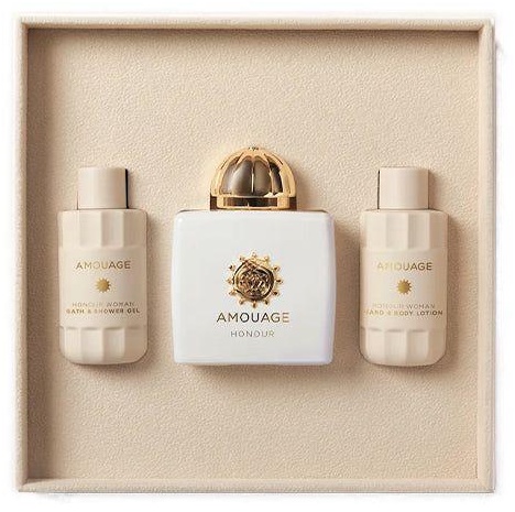 Amouage Amouage Honour woman edp 100ml + 60ml Body Lotion+ 60ml shower gel парфюмерная вода EDP 100 мл, для женщин