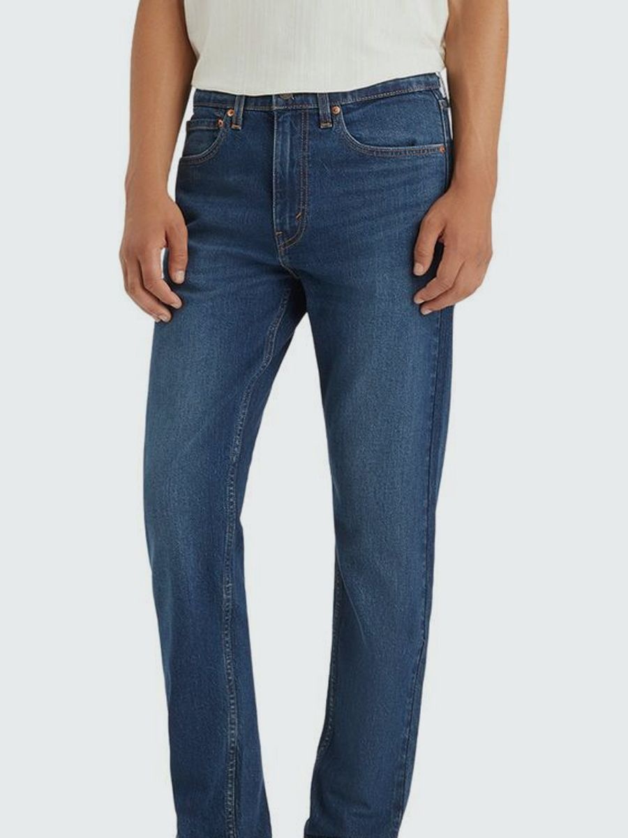 Джинсы зауженные Levis синий