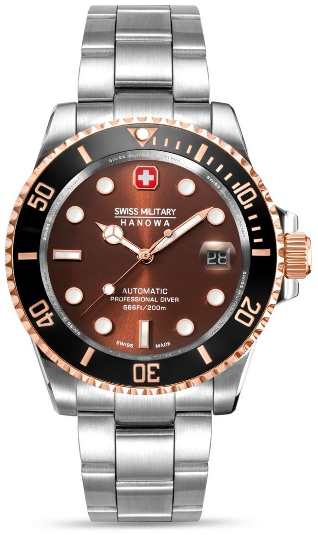 Механические SWISS MILITARY SMWGL0006360 нержавеющая сталь