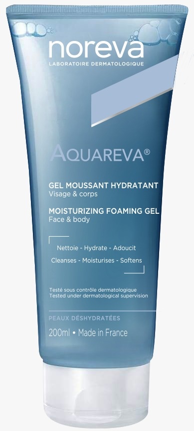 Noreva AQUAREVA GEL MOUSSANT Очищающий гель мусс для обезвоженной кожи гель-мусс 200 мл