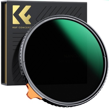 K&F CONCEPT Black Diffusion 1\4 + ND2-ND400(KF01.2024)