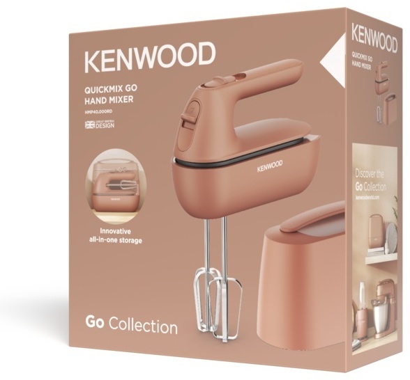 Миксер KENWOOD Quickmix Go Collection HMP40.000RD коричневый — фото 14