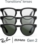 Смарт-очки Ray-Ban META HEADLINER (Gen 2) RW4013 черный
