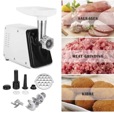 Мясорубка Luma Bella LB-56018 белый, черный