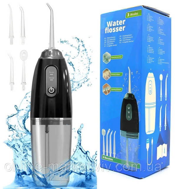 Ирригатор 30350226_858022828 импульсный, портативный