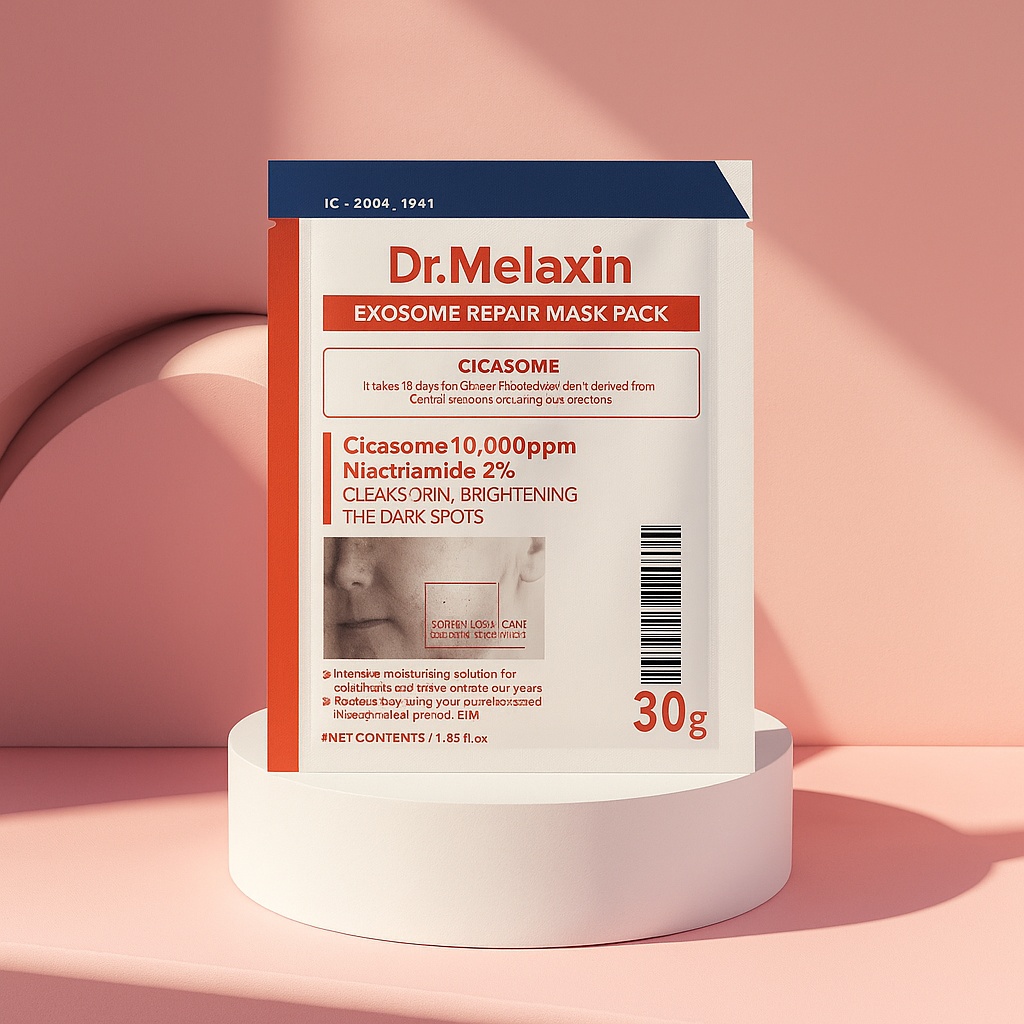 Маска для лица Dr.Melaxin тканевая с ниацинамидом 2% 1 шт