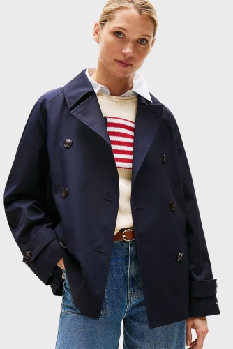 Пальто Tommy Hilfiger синий