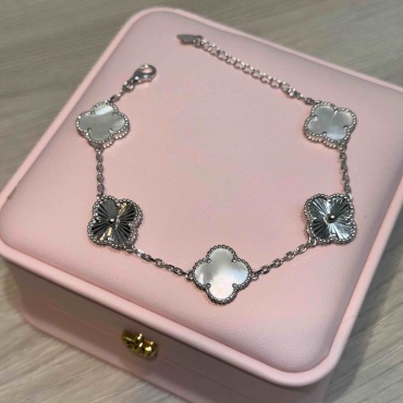 ASAL SILVER ASKL5587 длина 18 см, вес 10 г серебро, плетение якорное