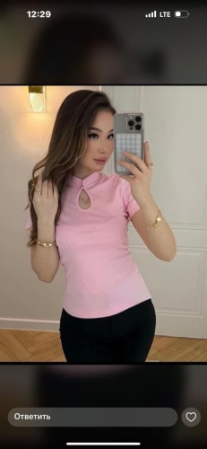 Футболка Marzhan85 розовый