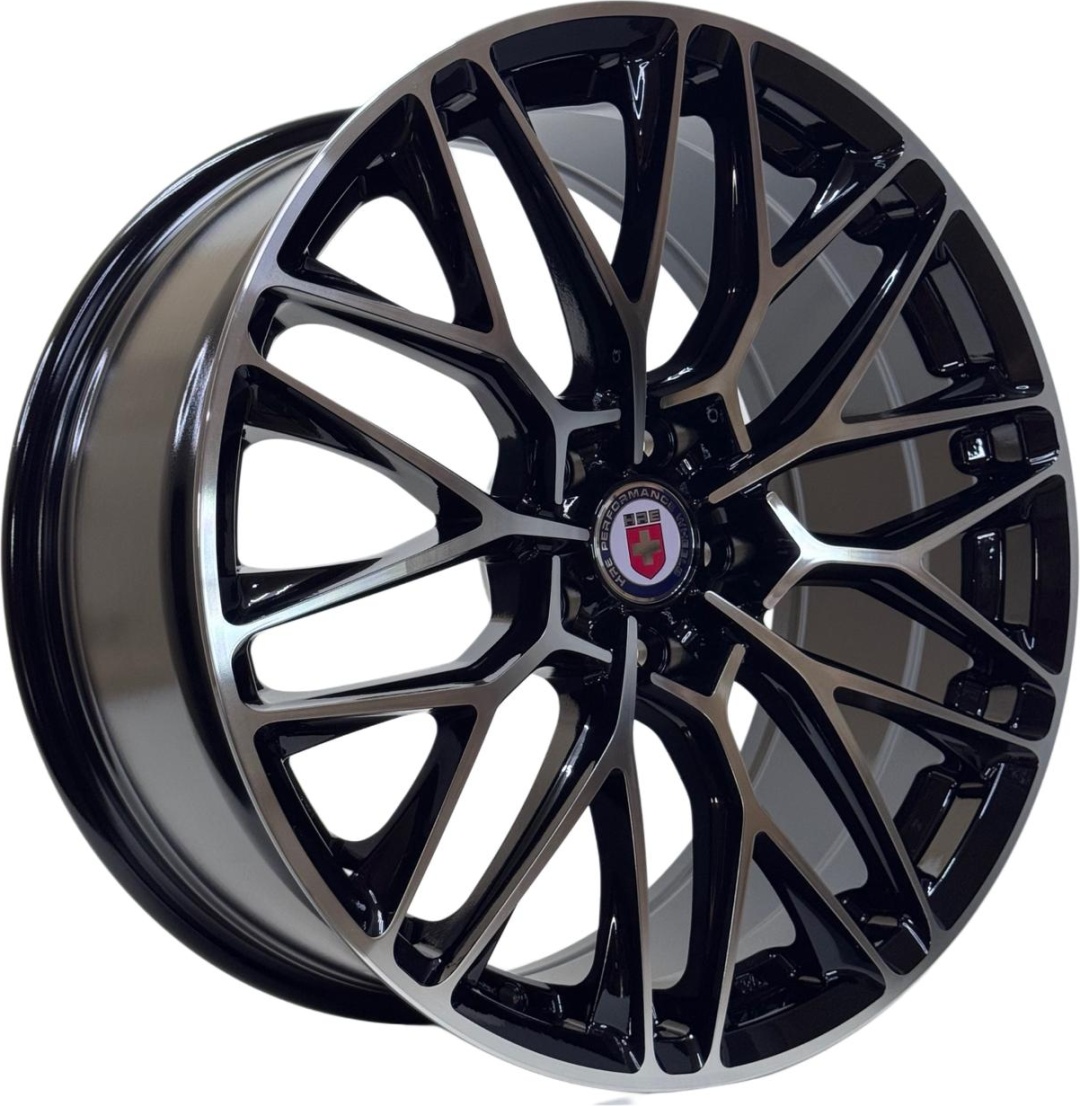 Wheels 8122DD 8.5x19/5x114.3 D67.1 ET40 4 диска черный, хром
