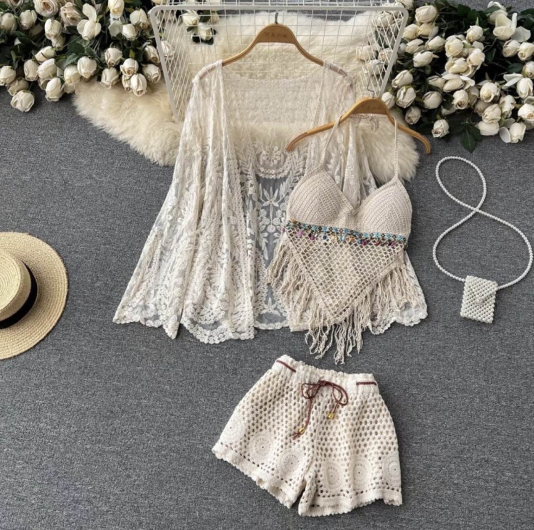 Раздельный купальник 101 Rose бежевый
