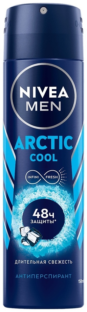 NIVEA Arctic Cool антиперспирант для мужчин 150 мл