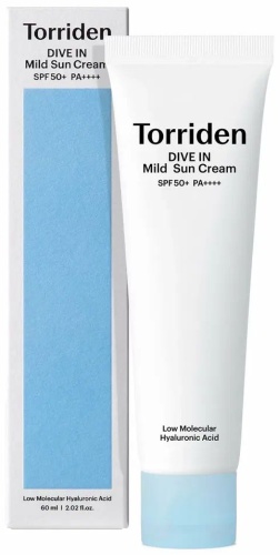 Torriden крем DIVE IN Mild Sun Cream для лица 60 мл