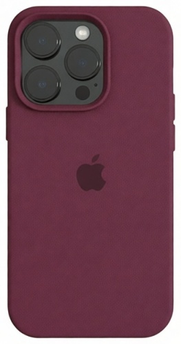Чехол для Apple iPhone 13 Pro Max бордовый