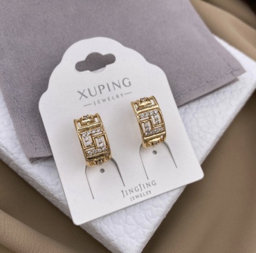 Серьги Xuping бижутерный сплав, фианит