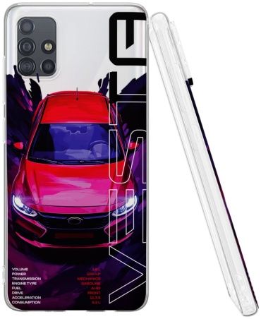 Чехол Mcover для Samsung Galaxy A51 рисунок