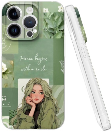 Чехол Mcover для Apple iPhone 14 Pro рисунок