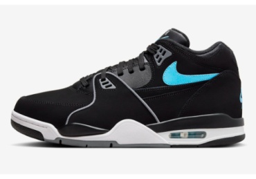 Кроссовки Nike голубой, черный