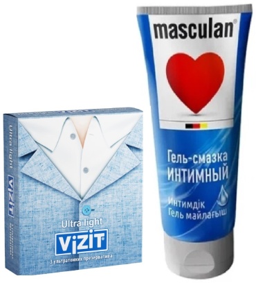 Лубрикант Masculan гель без аромата 50 мл основа силиконовая