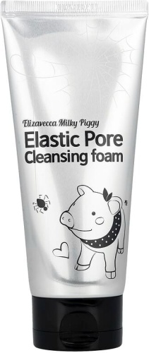 Elizavecca Elizavecca Milky Piggy, пенка с эластичной структурой для очищения пор, 120 мл пенка 120 мл