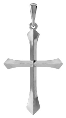 Крестик Lucente Silver ZO-0430174.REL вес 1.22 г серебро, без вставок