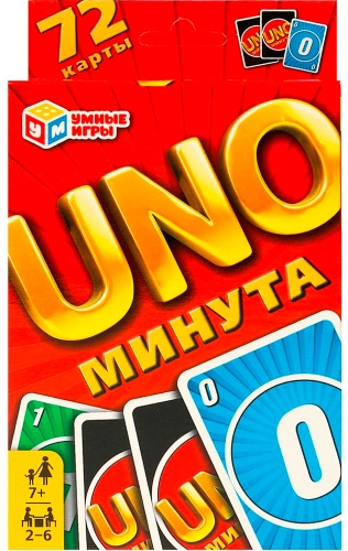 Настольная игра Умные игры Uno минута