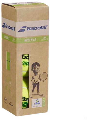 Мяч Babolat GREEN для большого тенниса размер 1