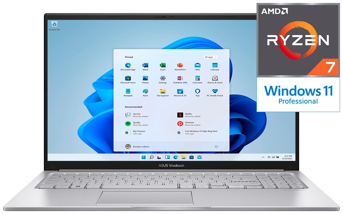 Ноутбук ASUS Vivobook 15 M1502YA-BQ607H 15.6" / 16 Гб / SSD 1000 Гб / Win 11 Pro / 90NB0X22