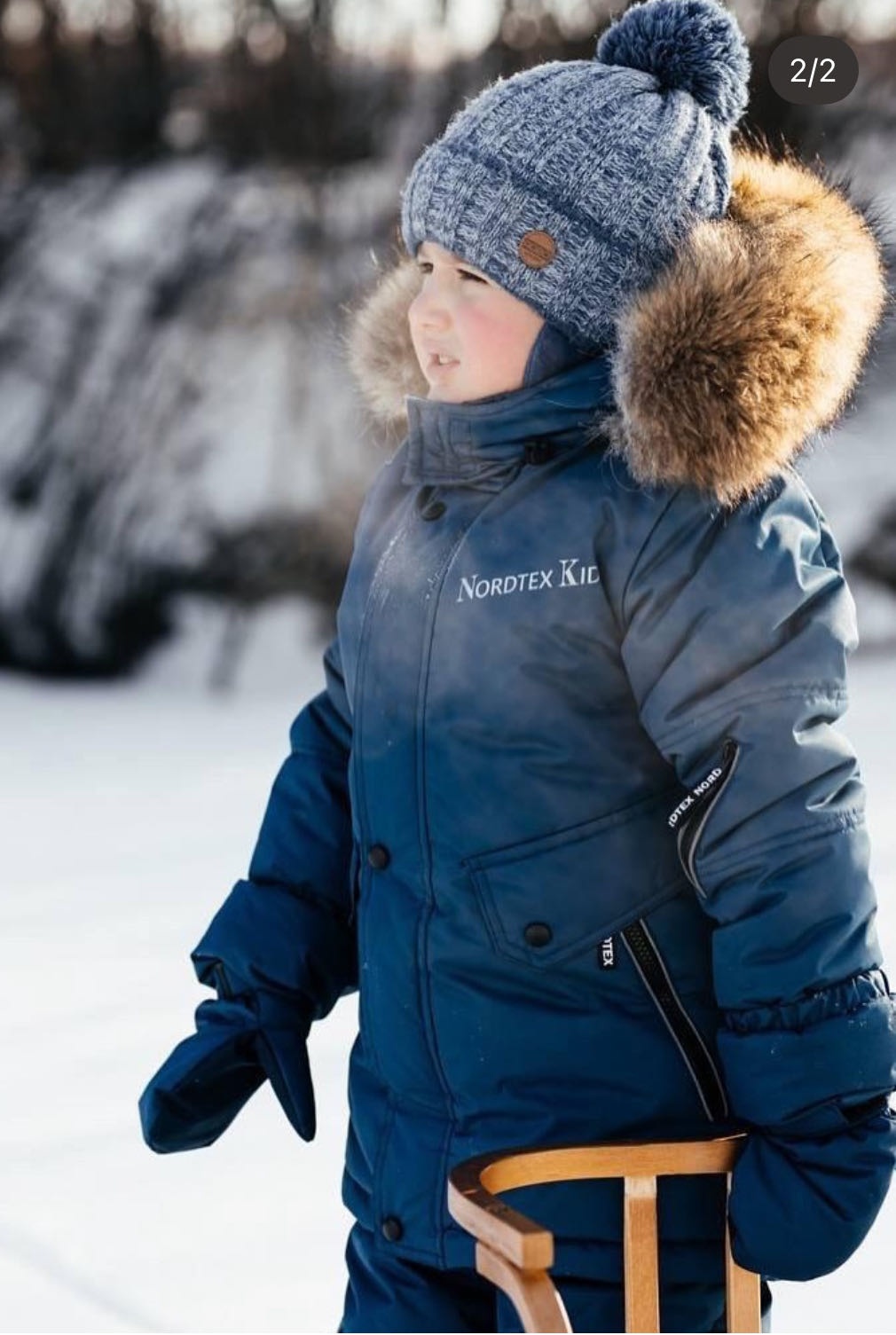 Комплект с комбинезоном NORDTEX KIDS синий