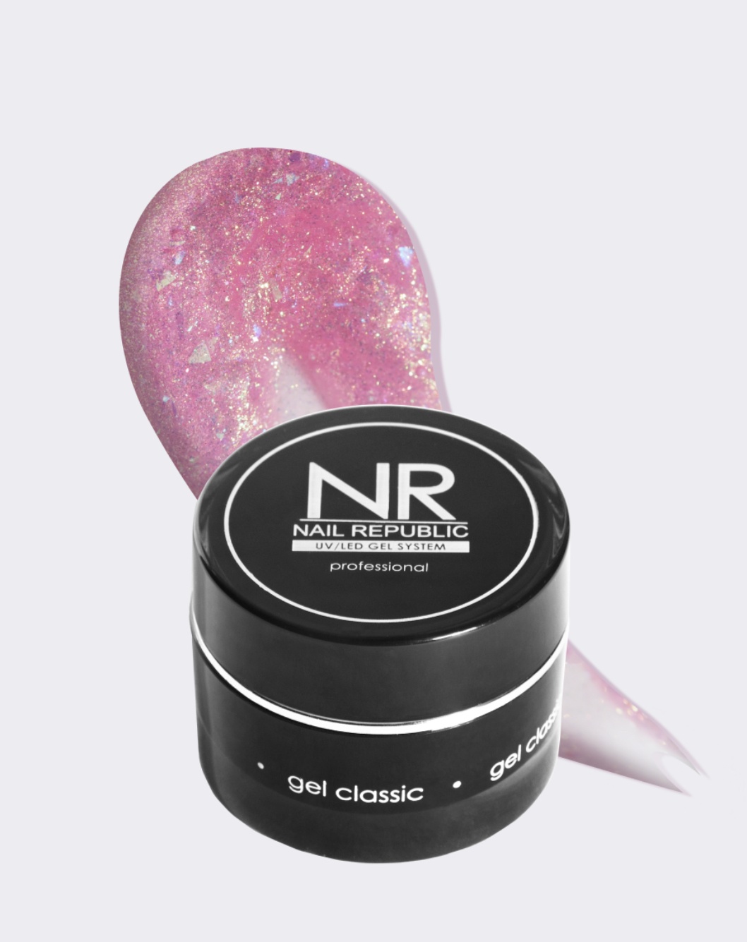 Nail Republic гель 232 Розовый 15 мл